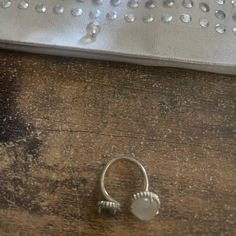 Adjustable Moonstone Ring - image 3